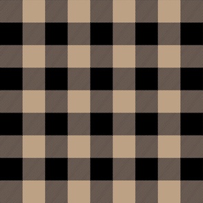 buffalo plaid tan 2"