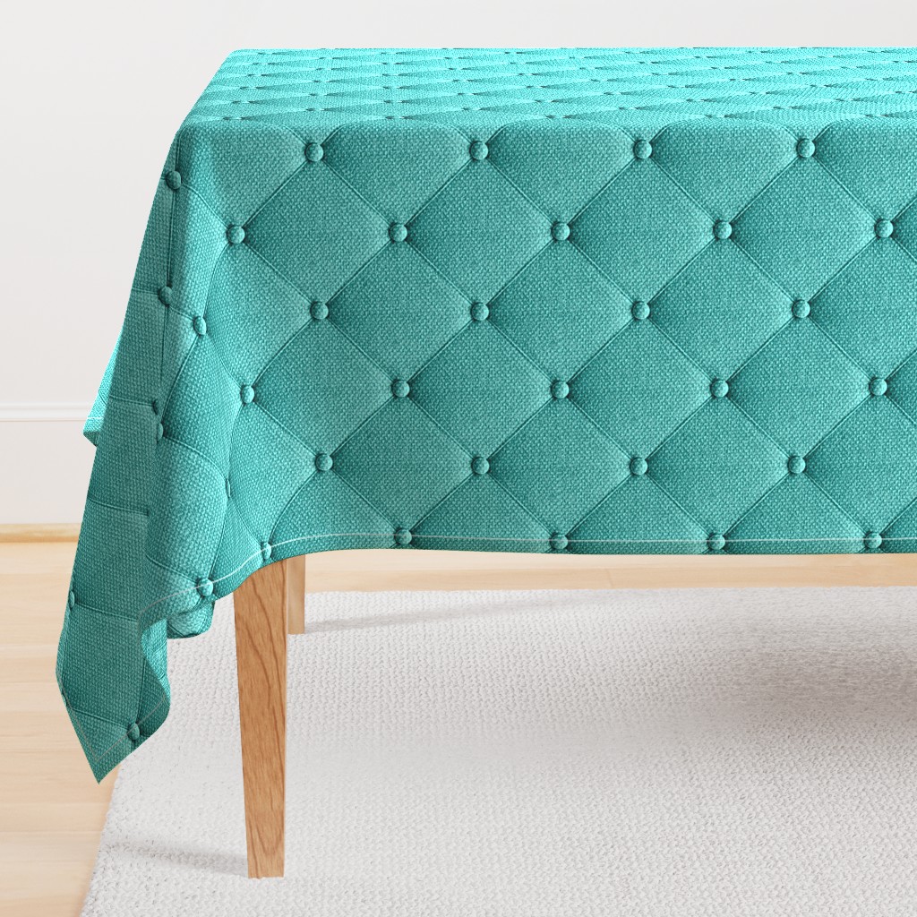 Upholstery buttons pastel teal