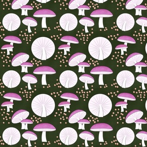 Mushrooms Pink