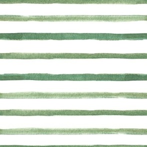 green watercolor stripes