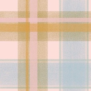 Static Pastel Big Plaid