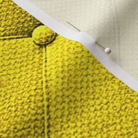 Retro 90s neon yellow buttons upholstery