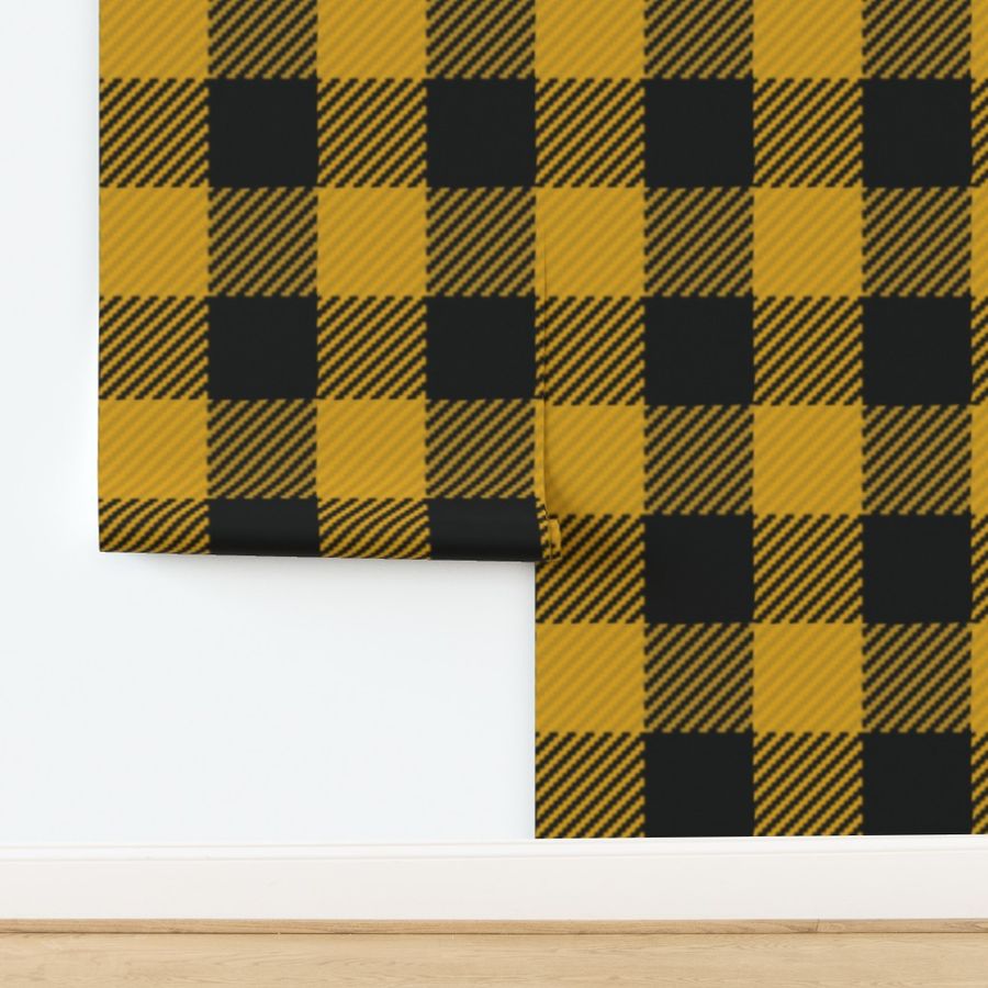 Yellow Buffalo Check Plaid