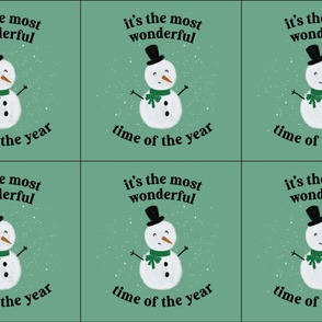 6 loveys: it's the most wonderful time of the year snowmen