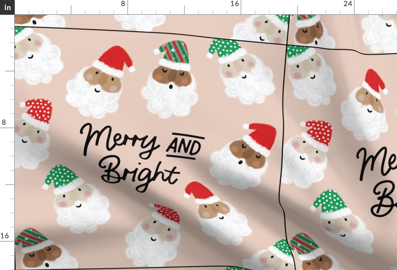 6 loveys: merry and bright on christmas blush
