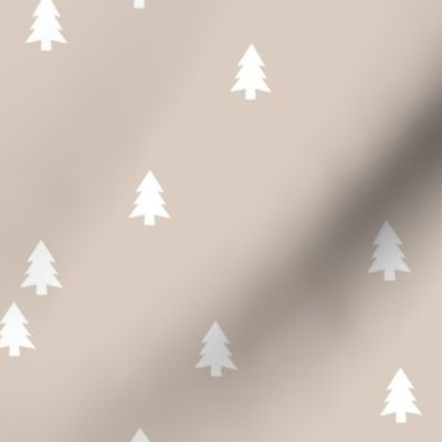 pine trees: christmas tan