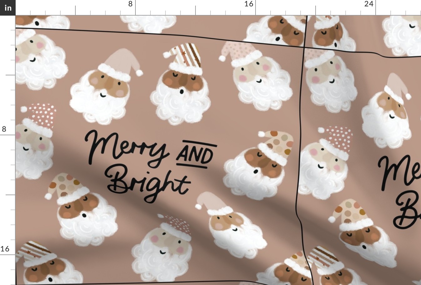 6 loveys: merry and bright on christmas flax