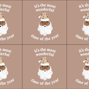 6 loveys: it's the most wonderful time of the year flax santa