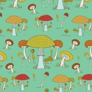 Mushroom Forest colorway 3