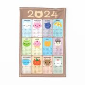 Cute Cats 2024 Calendar