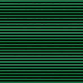 Stripes Black & Green - 0.85 inch repeat