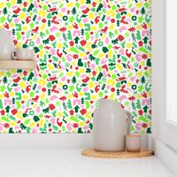 Colorful Christmas  Shapes Print