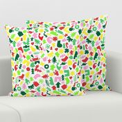 Colorful Christmas  Shapes Print