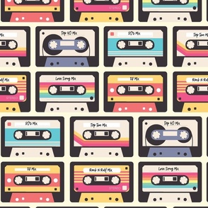 80s Cassette Remix - Large Scale
