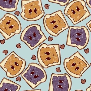 Peanut Butter Jelly Valentines Day