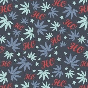 Ditsy Christmas cannabis