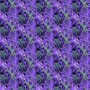 Fairy Garden Twisted Lattice (#2) in Purple Dusk