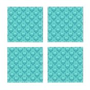 Book Damask Aquamarine