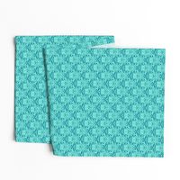 Book Damask Aquamarine