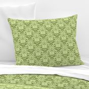 Book Damask Green