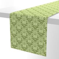 Book Damask Green