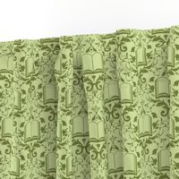 Book Damask Green