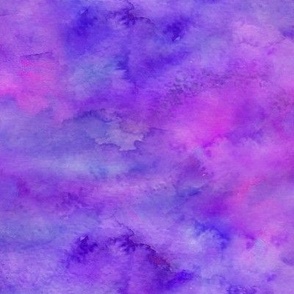 Purple and Pink Watercolor