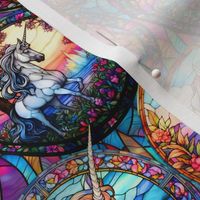 Stained Glass Unicorns 2