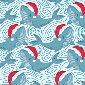 Christmas  Nautical hat Whale