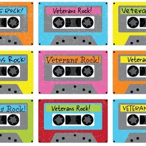 Retro Cassettes - Veterans Rock!