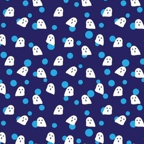 marshmellow ghosts by rysunki_malunki