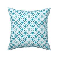 Geometric Pattern: Circle Nested Outline: Pacifica