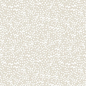 Abstract hand drawn dots