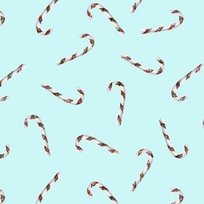 Floral Candy Canes // Mint