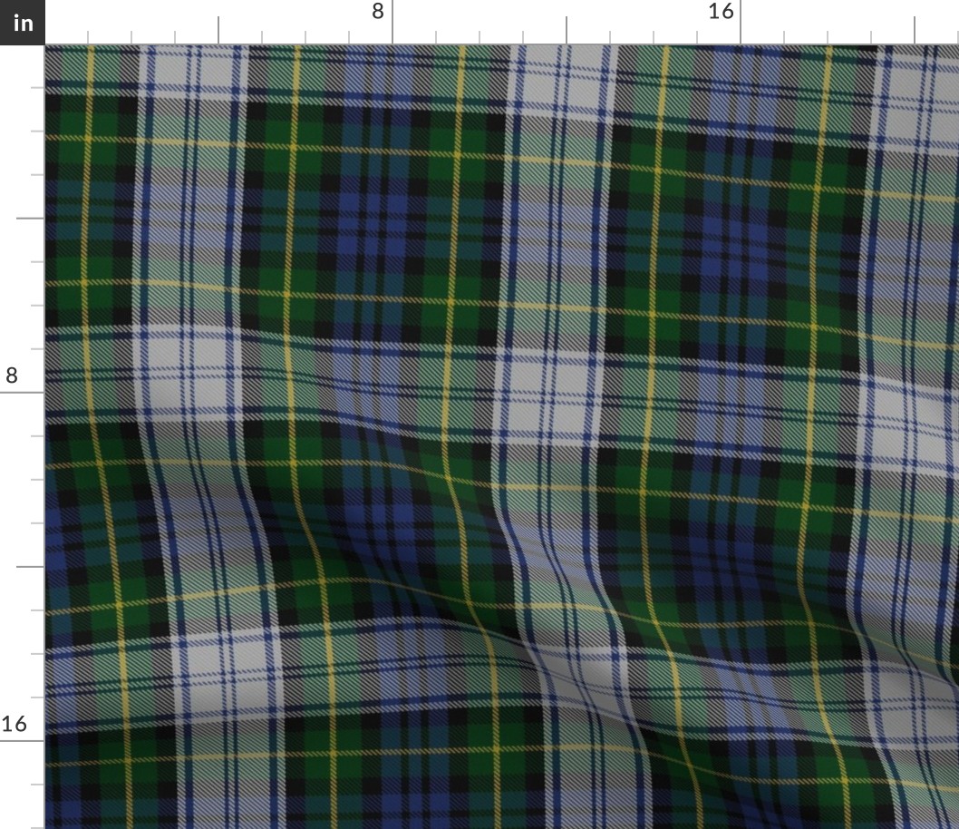 Larger Dress Gordon Scottish Tartan Plaid Pattern