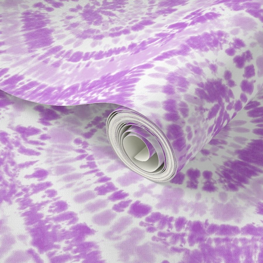 (small scale)  purple  tie dye - C21