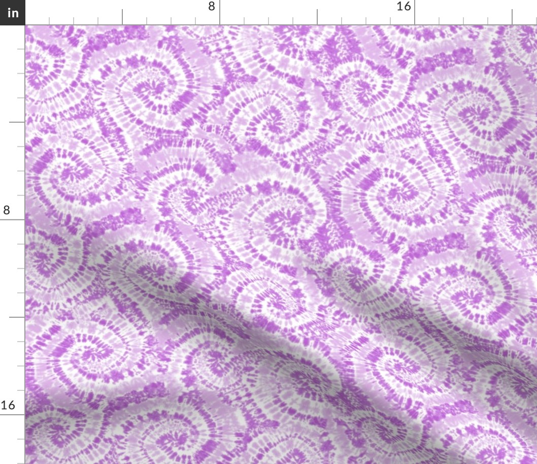(small scale)  purple  tie dye - C21