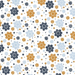 Ditsy Floral Dots