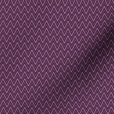 ZIG ZAGS • AUBERGINE