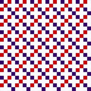 Cross Fields   -Red White Blue 1