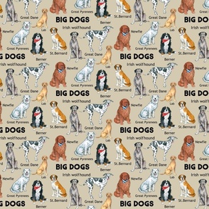 Big Dogs Pattern (reduced dogs)