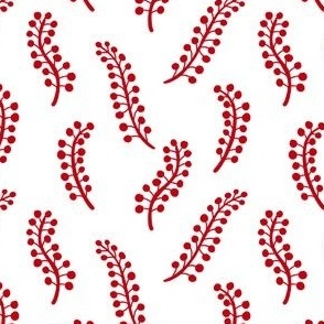 Freya Floral Scarlet Fillers Small Scale
