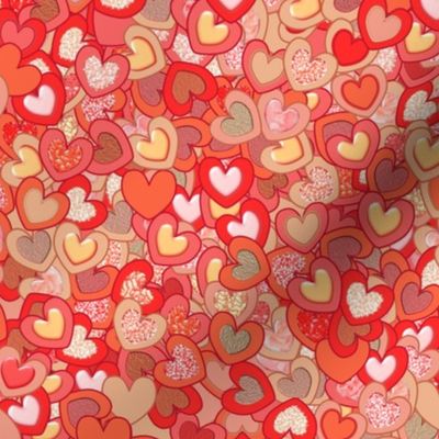 Kitsch Valentine Hearts