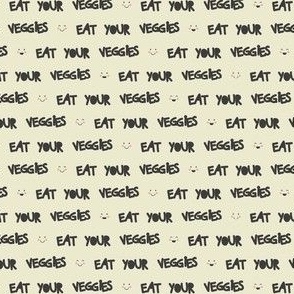 Eat your veggies offwhite by DEINKI