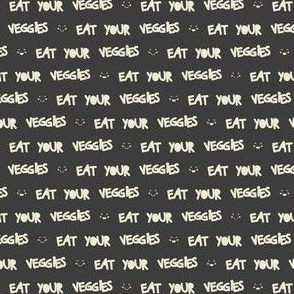 Eat your veggies offblack by DEINKI