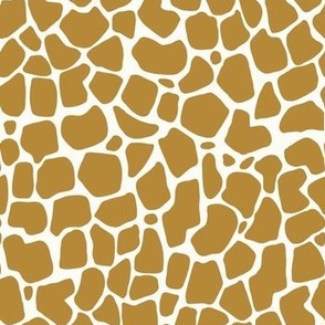 Giraffe Skin ochre by DEINKI