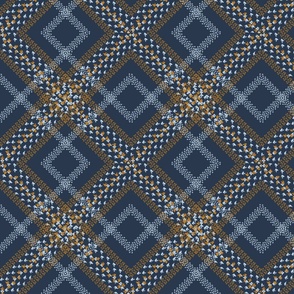 Cozy Mountain Bike Autumn Plaid