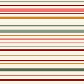 Vintage Colorful Stripe