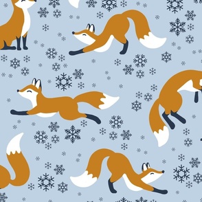 Frolicking Foxes (Large Scale)