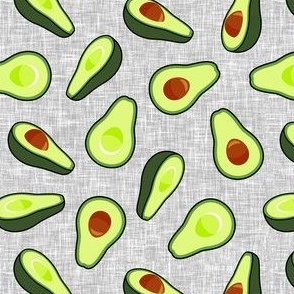 Avocados - avo on grey - food - LAD21